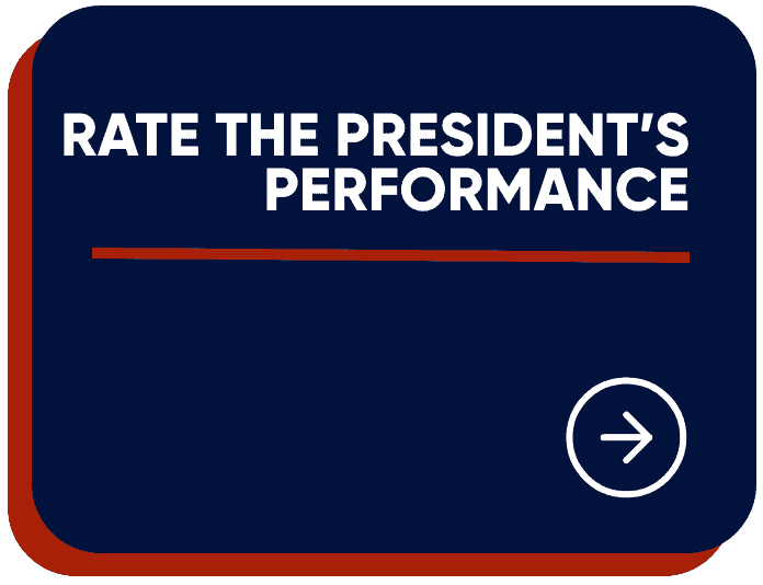 rate the presidents performance